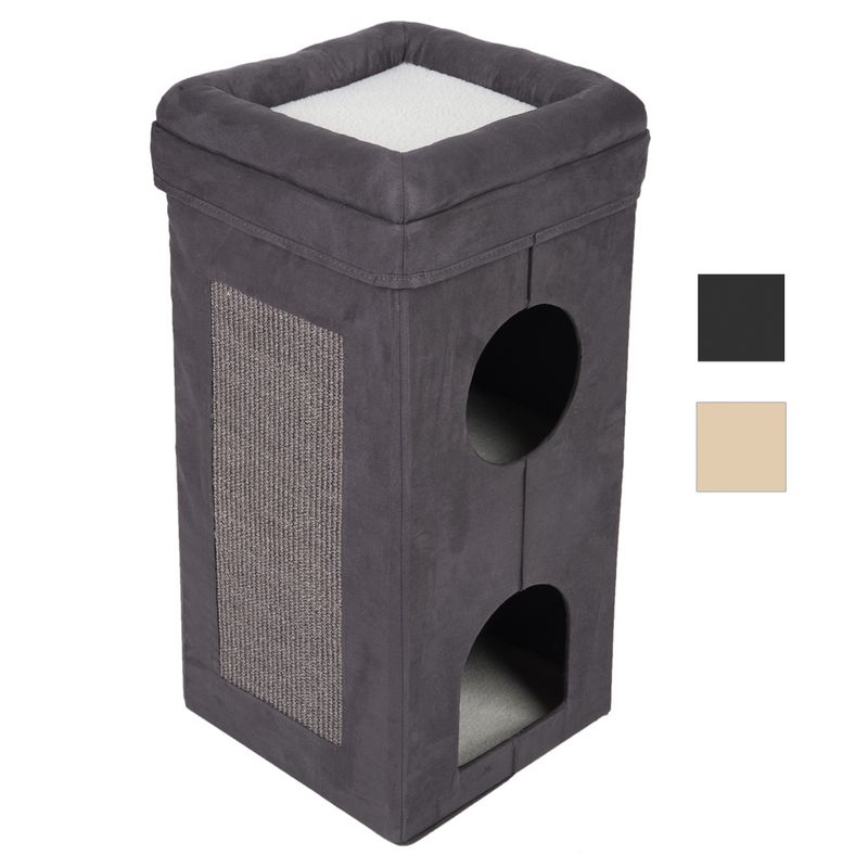 ﻿zooplus Faltbarer Katzenturm Soft’n Scratchy kaufen Weihnachtsangebot