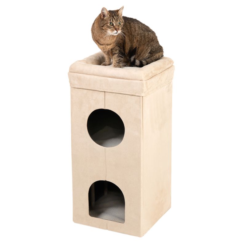 ﻿zooplus Faltbarer Katzenturm Soft’n Scratchy kaufen Weihnachtsangebot
