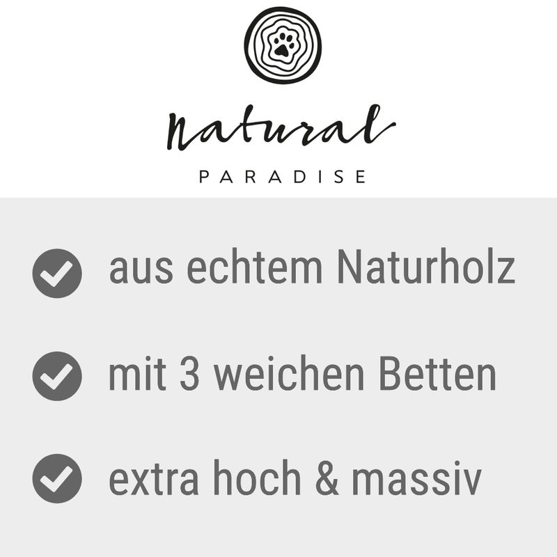 zooplus Natural Paradise Kratzsäule Jasmine XXL kaufen Muttertagsangebot