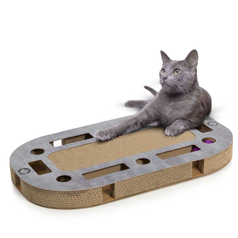zooplus CanadianCat Company Katzenspielplatz PlayPlate kaufen Lagerräumung