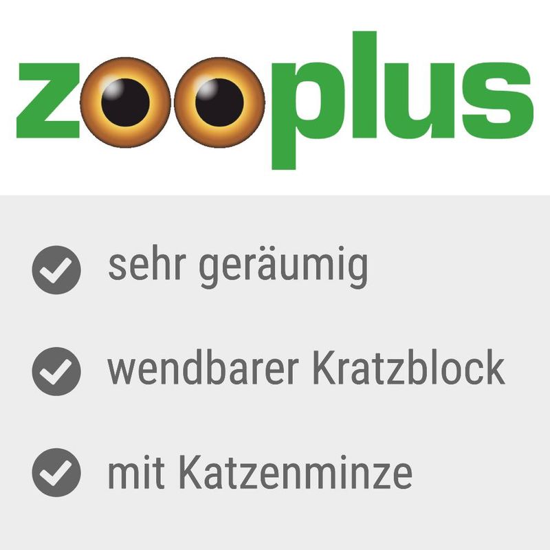 zooplus XL-Katzenhaus Home inkl. Kratzbrett - Winter kaufen Neueste Mode
