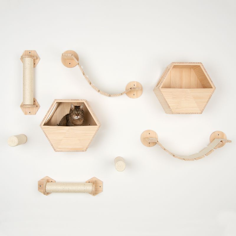 zooplus Modern Living Kratzmöbel - Katzen Parkour zur Wandmontage kaufen Online Outlet