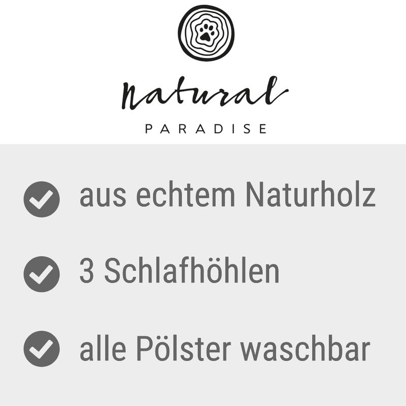 zooplus Natural Paradise Kratztonne Primrose kaufen Bestseller