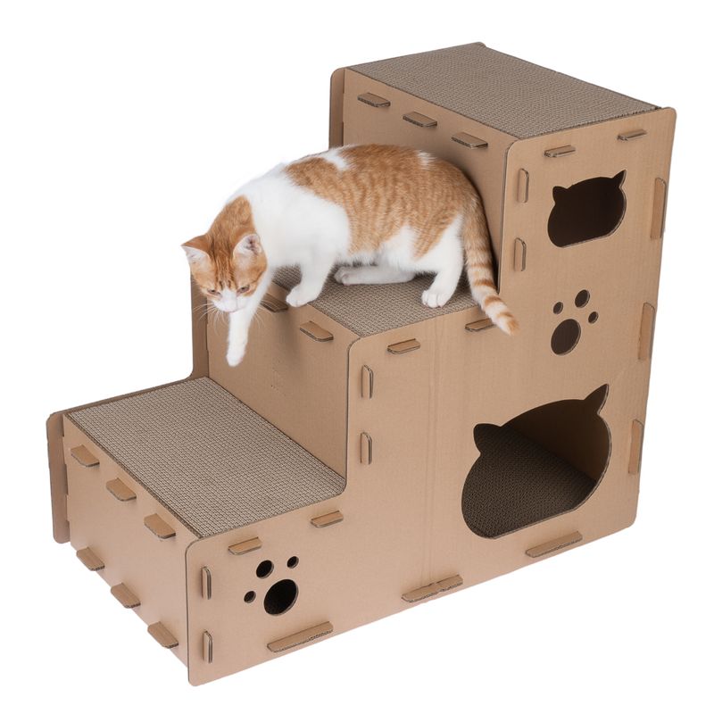 zooplus TIAKI Kratztreppe Puzzle für Katzen kaufen Saisonale Angebote