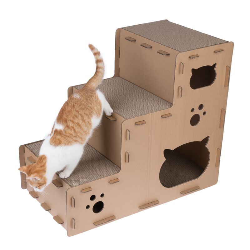 zooplus TIAKI Kratztreppe Puzzle für Katzen kaufen Saisonale Angebote