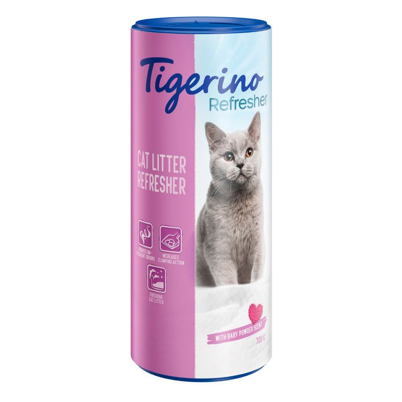 zooplus Tigerino Refresher Naturton-Deodorant für Katzenstreu – 3 Duftvarianten kaufen