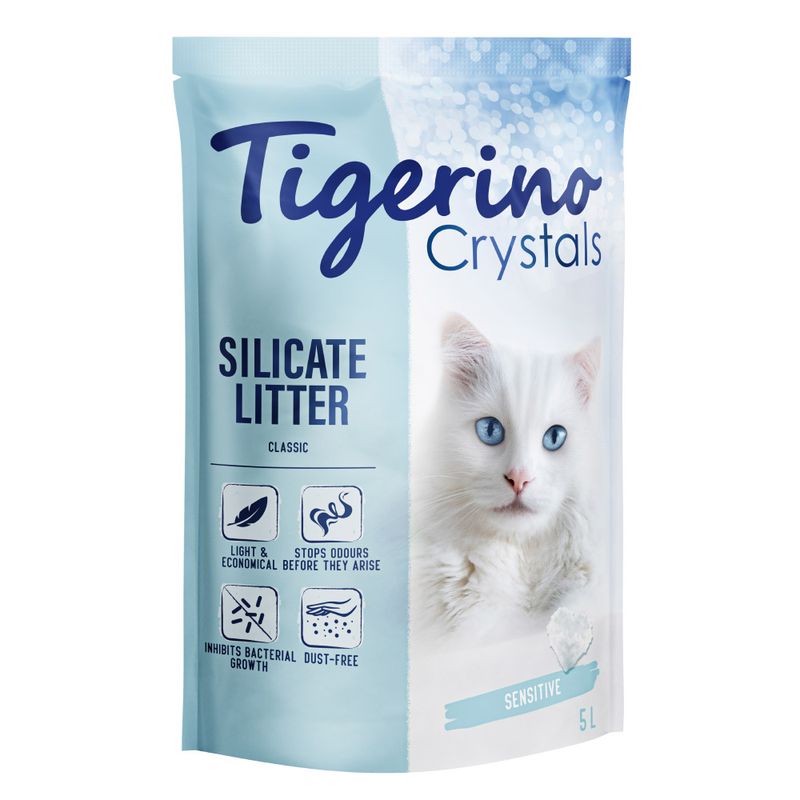 zooplus Sparpaket Tigerino Crystals Katzenstreu 6 x 5 l kaufen Schlussverkauf
