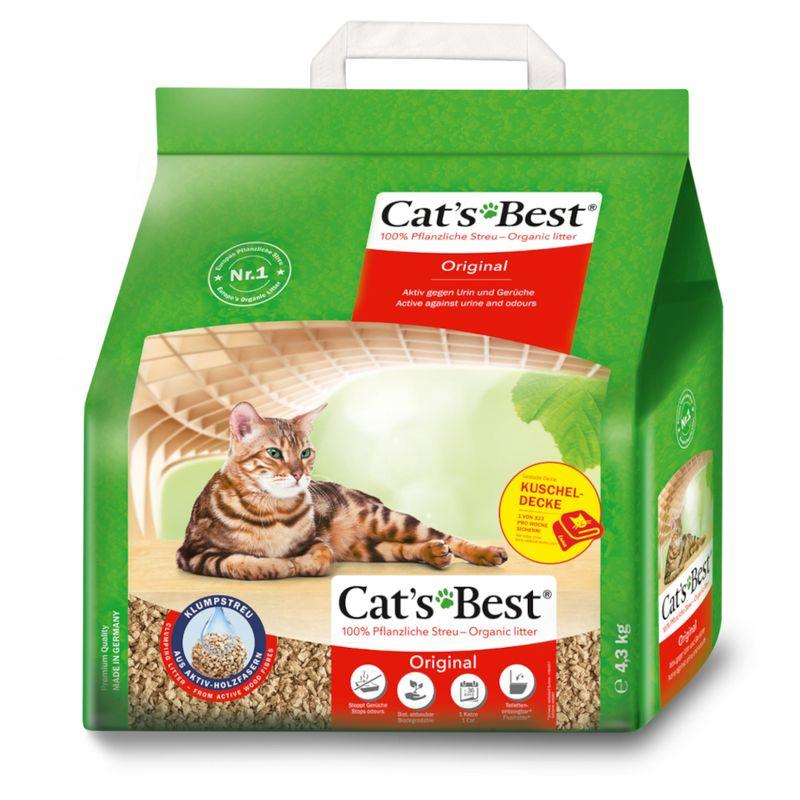 zooplus Cat's Best Original 10 l + Kuscheldeckengewinn kaufen