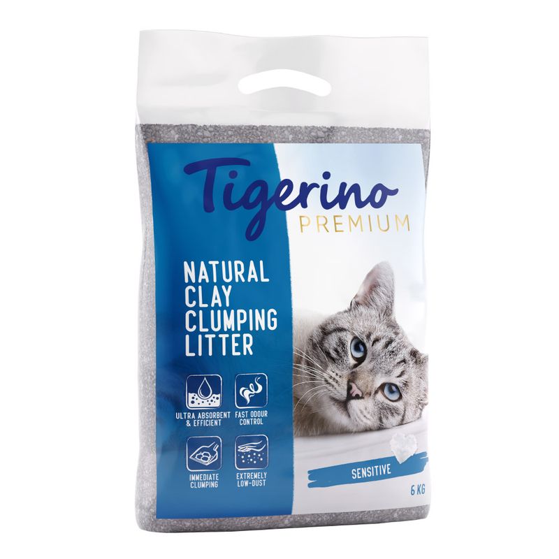 zooplus Tigerino Premium Katzenstreu – Sensitive (parfümfrei) kaufen Online Shopping