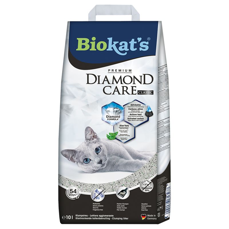 zooplus Biokat´s Diamond Care Katzenstreu + 50 g GimCat Cheese Biotin Paste gratis kaufen Exklusivangebot