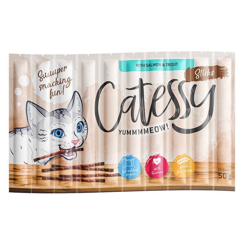 zooplus 10 x 5 g Catessy Sticks zum Probierpreis kaufen Osterangebot