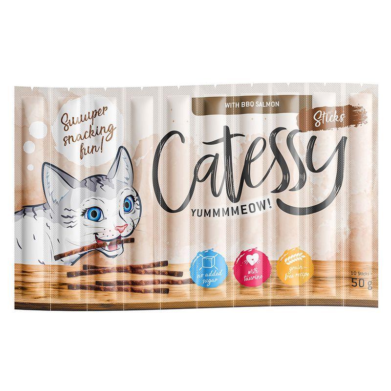 zooplus 10 x 5 g Catessy Sticks zum Probierpreis kaufen Osterangebot