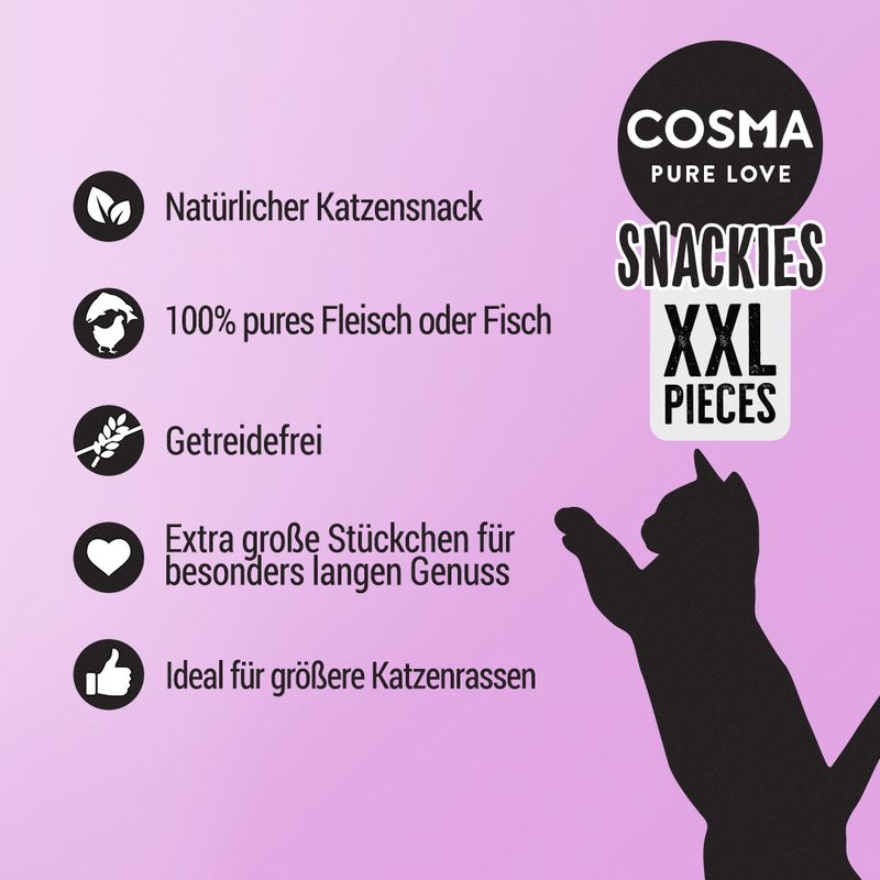 zooplus Cosma Snackies XXL Maxi Tube kaufen Muttertagsangebot