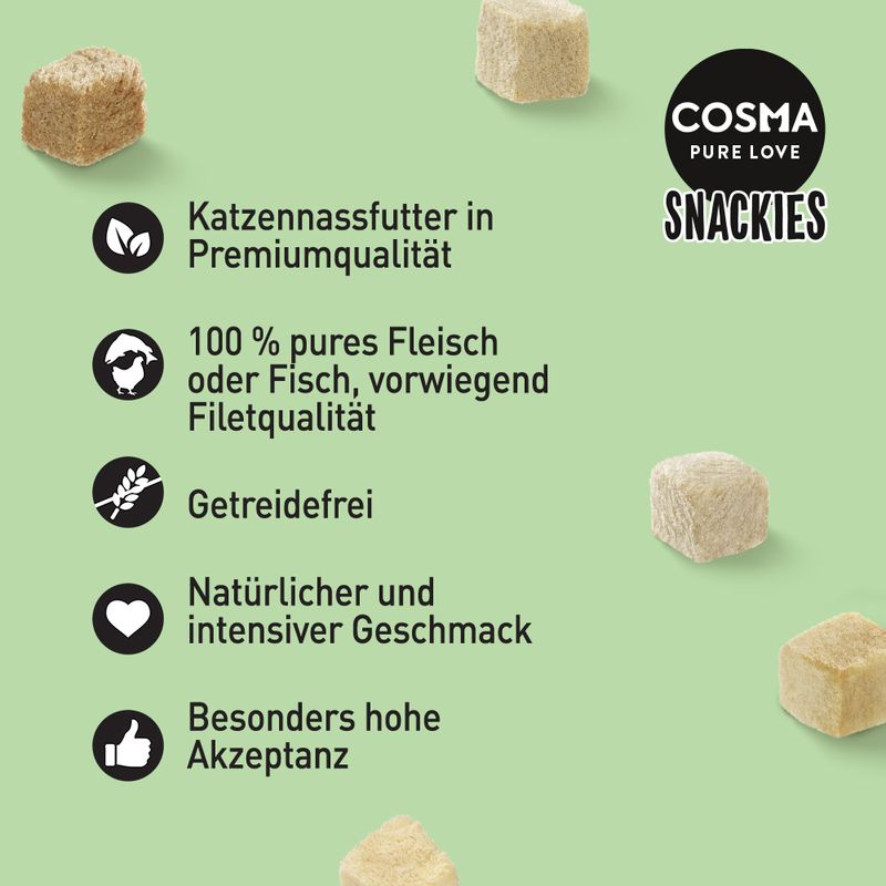 zooplus Cosma Snackies Maxi Tube kaufen Vatertagsangebot