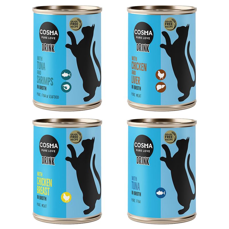 zooplus Sparpaket Cosma Drink 24 x 100 g kaufen Sonderangebote