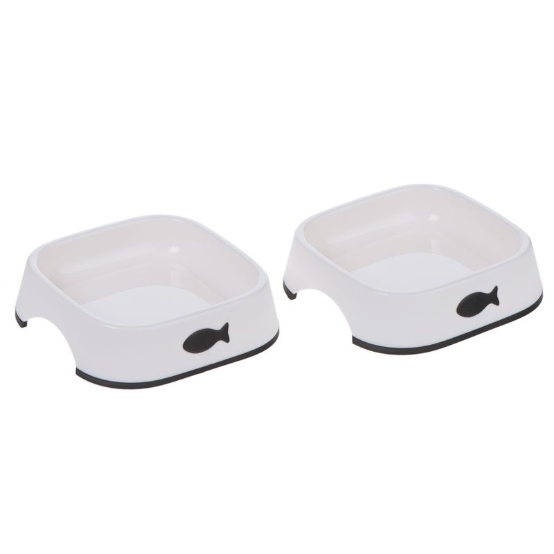 zooplus Kunststoffnapf Little Fish 2er-Set kaufen Bis zu 50% Rabatt