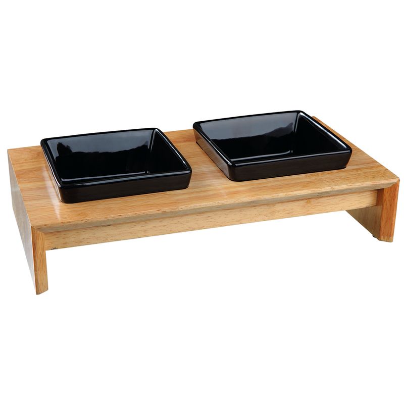 zooplus Trixie Napf-Set Keramik/Holz kaufen