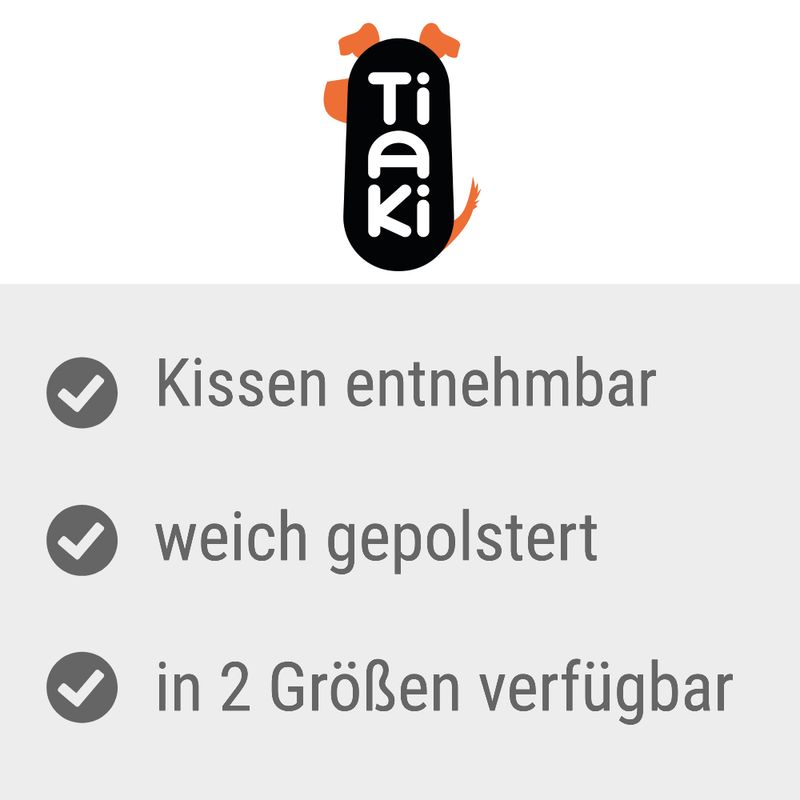 zooplus TIAKI Hundebett Cord Lincoln kaufen Clearance-Verkauf