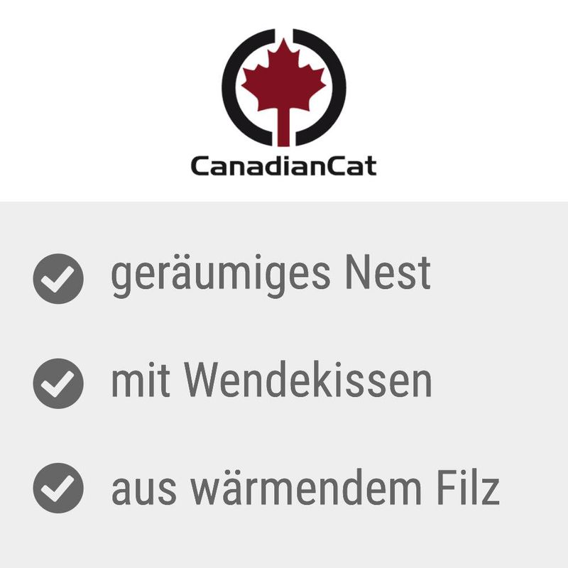 zooplus Canadian Cat Company Katzennest kaufen Kostenloser Versand international