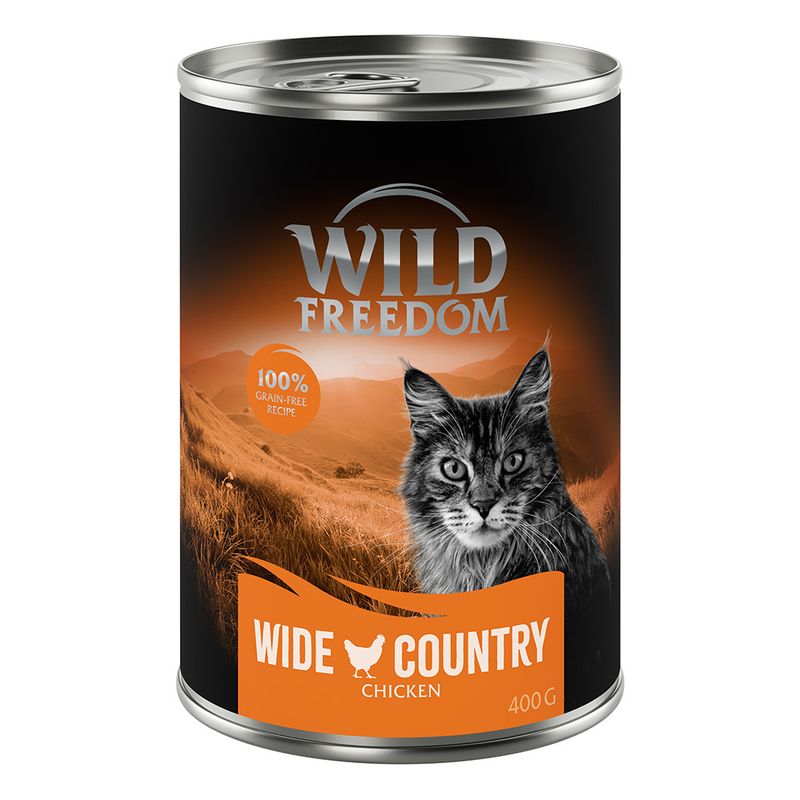 zooplus 5 + 1 gratis 6 x 400 g Wild Freedom Nassfutter kaufen Schlussverkauf