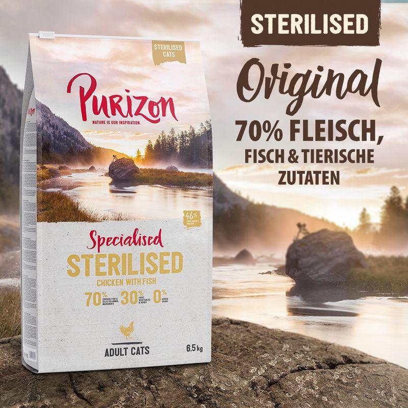 zooplus Purizon Sterilised Adult Huhn & Fisch - getreidefrei kaufen