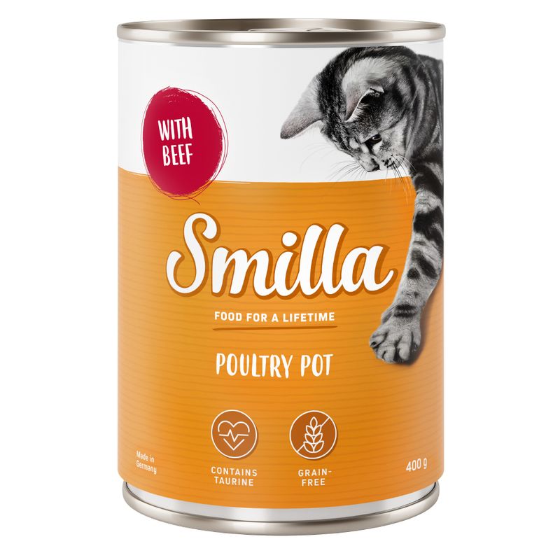 zooplus Smilla Geflügeltöpfchen 6 x 400 g kaufen Sonderangebot