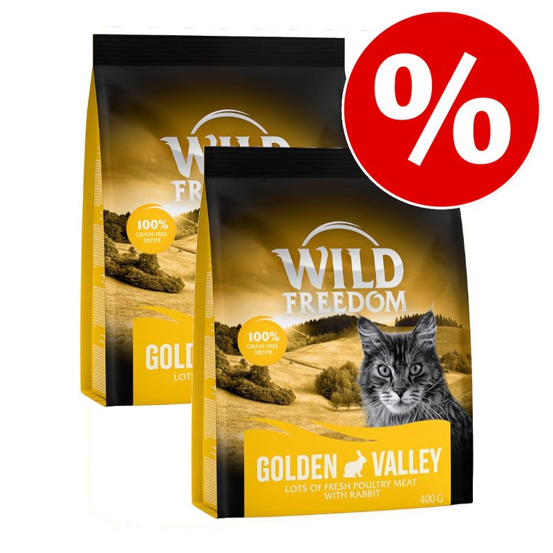 zooplus 10 % Rabatt auf 2 x 400 g Wild Freedom Trockenfutter (getreidefrei) kaufen Rabatt