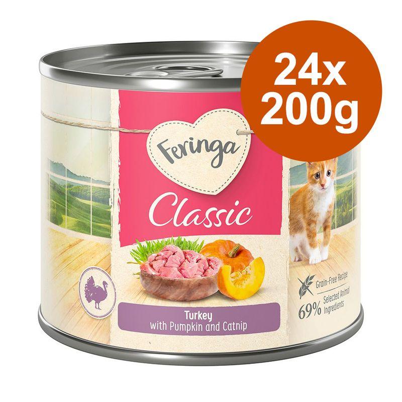 zooplus Sparpaket Feringa Classic Meat Menü Kitten 24 x 200 g kaufen Black Friday