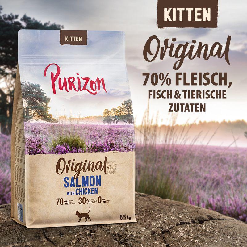zooplus Purizon Kitten Lachs mit Huhn - getreidefrei kaufen Cyber Monday