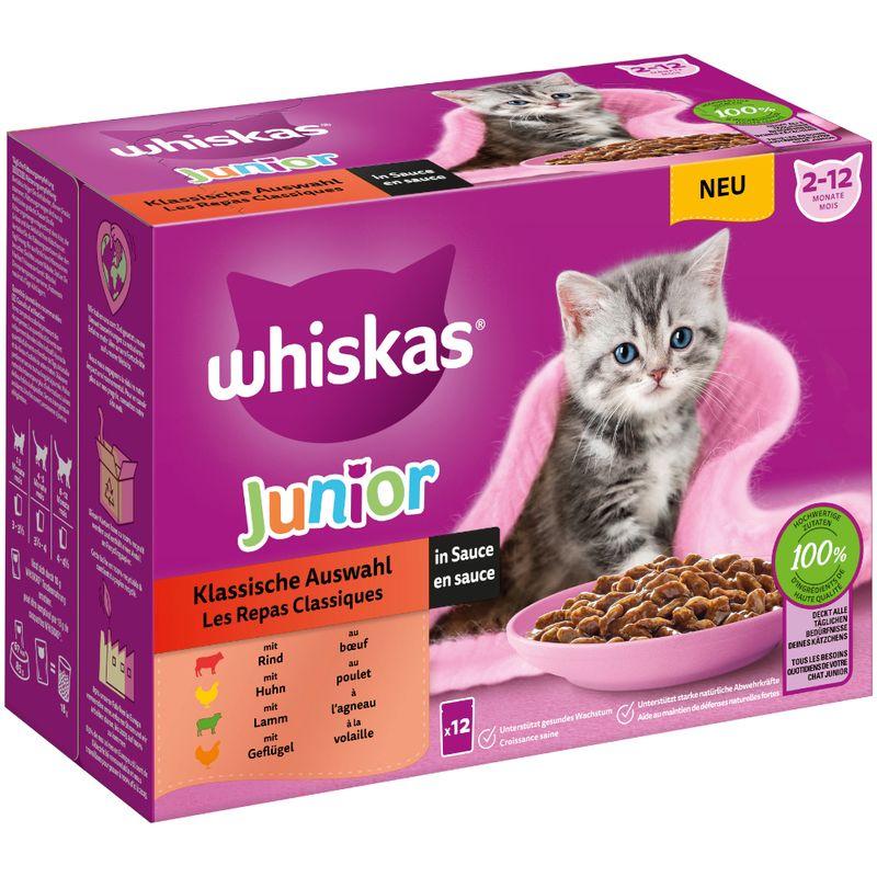 zooplus Megapack Whiskas Junior Frischebeutel 24 x 85 g kaufen Muttertagsangebot