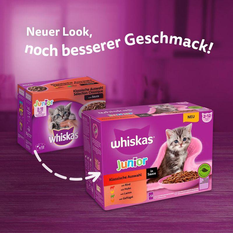 zooplus Megapack Whiskas Junior Frischebeutel 24 x 85 g kaufen Muttertagsangebot
