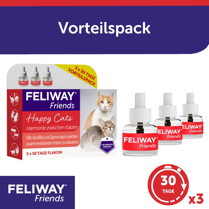 zooplus Feliway® Friends Nachfüllflakons kaufen Riesige Ersparnisse