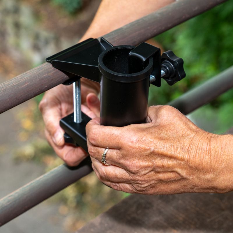 zooplus TIAKI Geländerklemme für Teleskopstangen kaufen Outlet