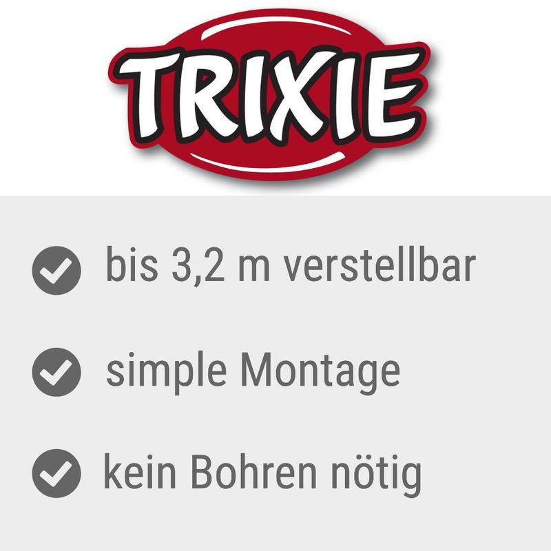 zooplus Trixie Katzennetz Spannstange kaufen Auslauf