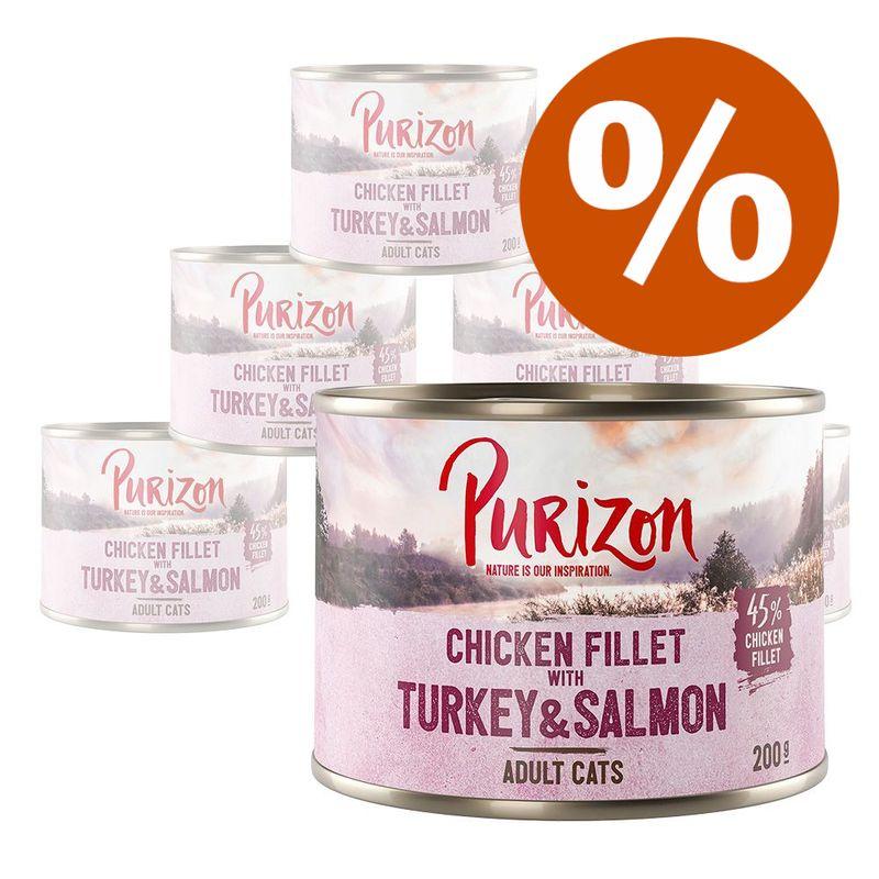 zooplus 6 x 200 g / 400 g Purizon zum Probierpreis kaufen
