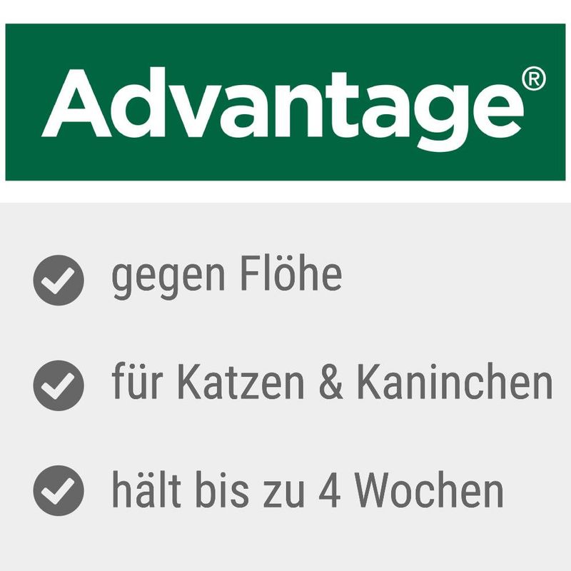 zooplus Advantage® für Katzen und Zierkaninchen kaufen Saisonschlussverkauf