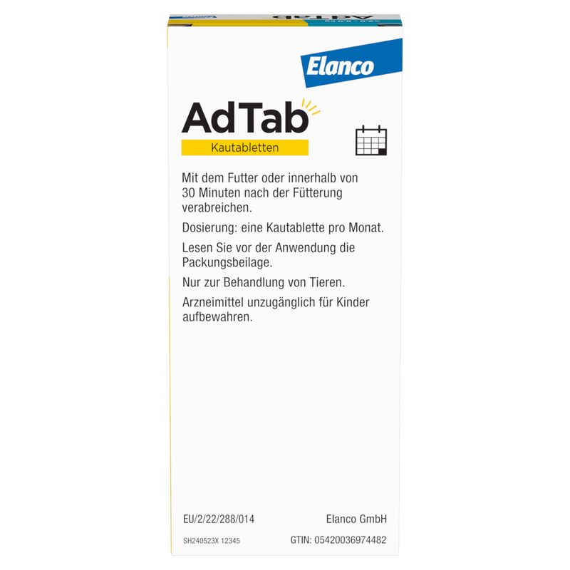 zooplus AdTab Kautabletten für Katzen von 2 bis 8 kg kaufen Black Friday