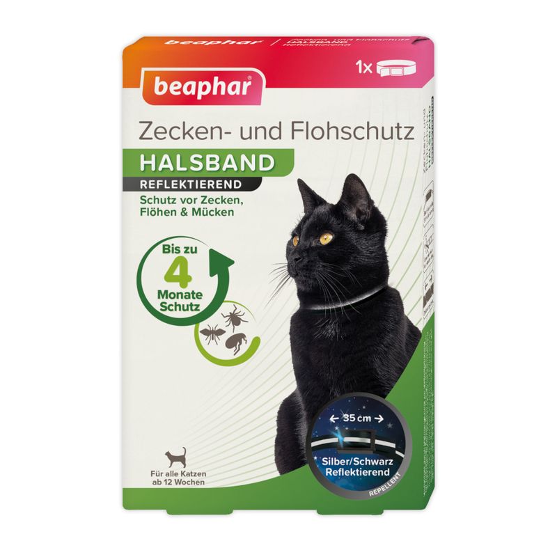 zooplus beaphar Reflektierendes Zecken- & Flohschutz-Halsband für Katzen kaufen