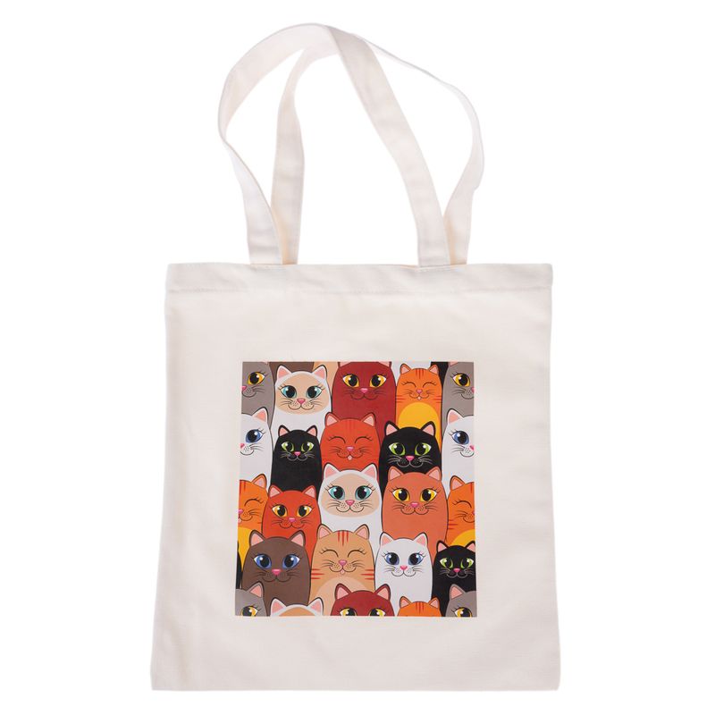 zooplus TIAKI Canvas-Tasche „Smiling Cats“ kaufen