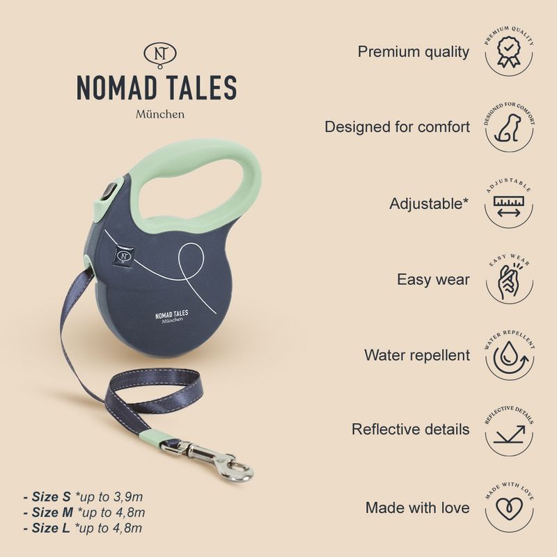 zooplus Nomad Tales Bloom Einziehbare Leine Liberty kaufen Angebote