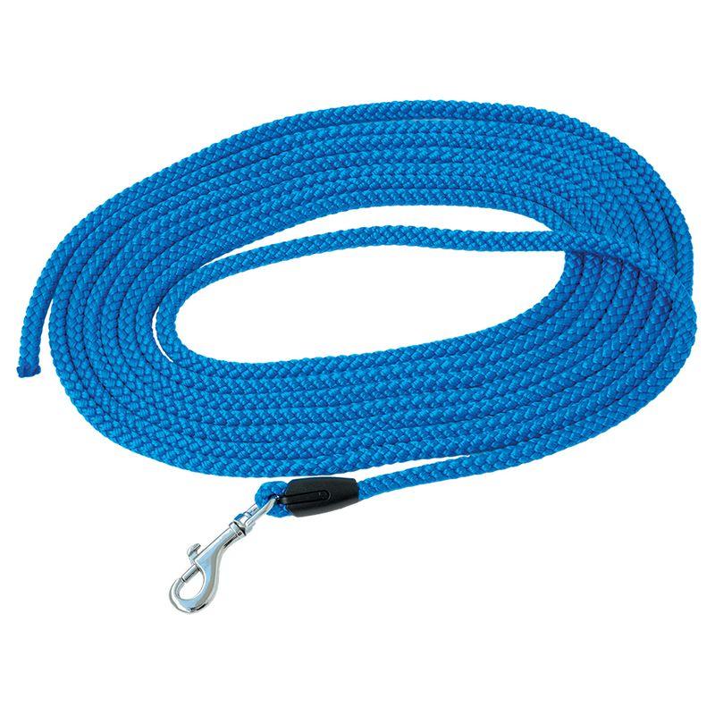 zooplus Pawz & Pepper Schleppleine Rund geflochten blau kaufen