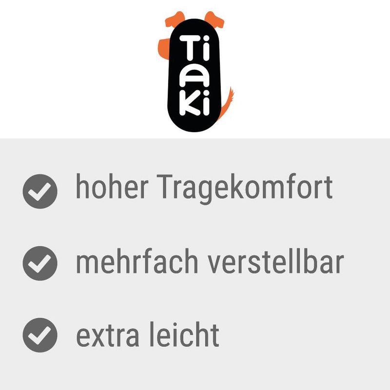 zooplus TIAKI Geschirr Neoprene grau kaufen Fabrik Onlineshop