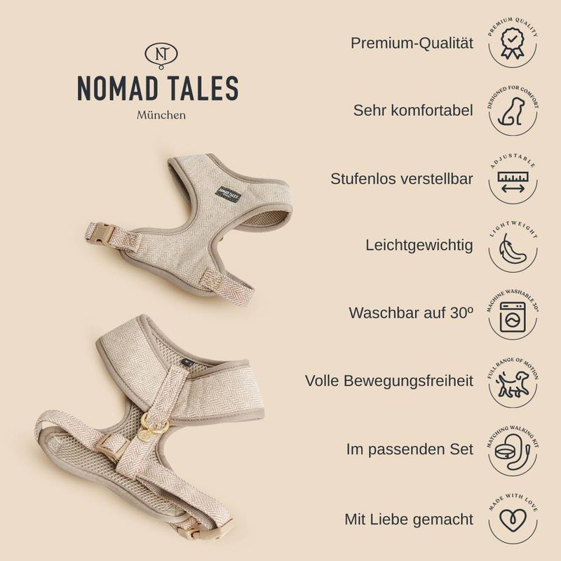 zooplus Nomad Tales Calma Geschirr sand kaufen Rabatt