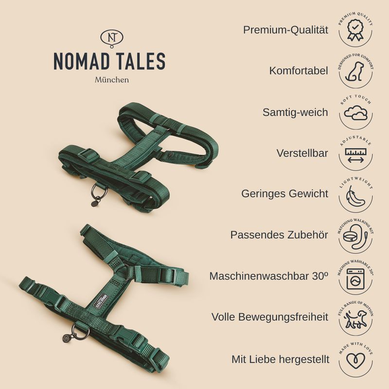 zooplus Nomad Tales Blush Geschirr taupe kaufen Großer Ausverkauf