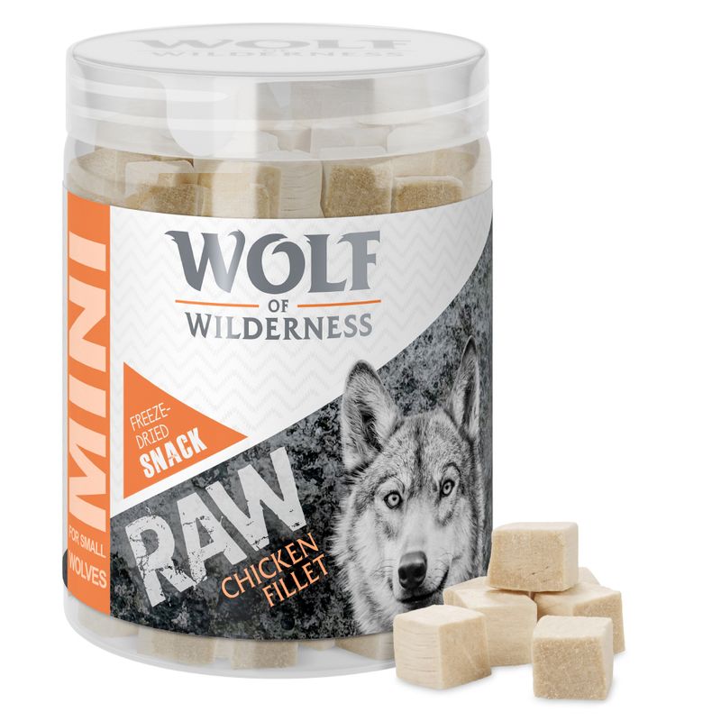 zooplus Wolf of Wilderness RAW Snacks (gefriergetrocknet) kaufen Valentinstagsangebot