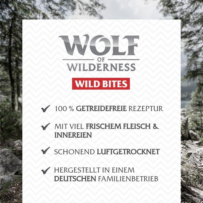 zooplus Wolf of Wilderness Snack - Wild Bites 180 g kaufen Jubiläumsangebot