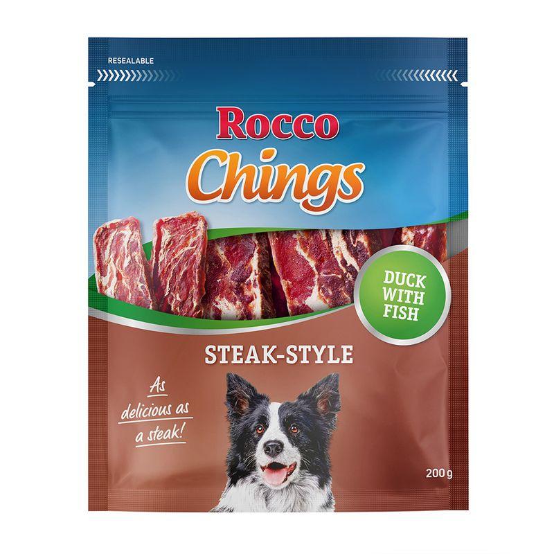 zooplus Rocco Chings Steak Style 200 gr / Sparpaket % kaufen