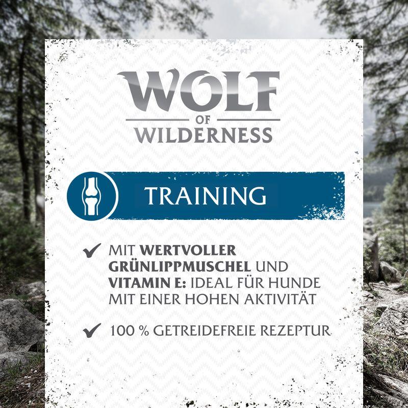 zooplus 15% Rabatt 100 g Wolf of Wilderness Training Explore Snack zum Probierpreis kaufen Neueste Mode