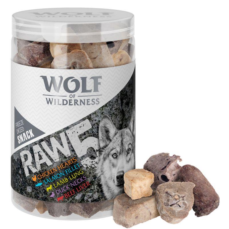 zooplus Wolf of Wilderness Snack - RAW 5 (Mix gefriergetrocknet) kaufen