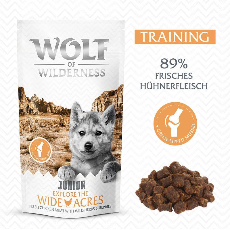zooplus Wolf of Wilderness Training JUNIOR “Explore the Wide Acres” Huhn kaufen